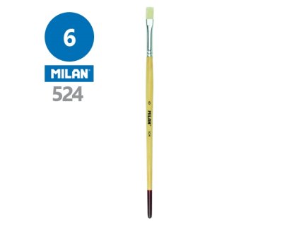 Štetec plochý MILAN č. 6-524
