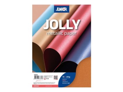 Dekoračný papier A4 Metalic medený 250 g/10ks