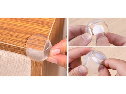 20809 chranic kryt na roh stolu a jine ostre hrany 3x3 cm bezbarvy 1 ks