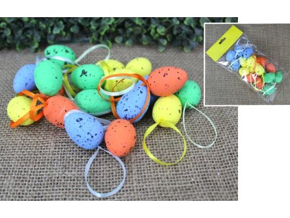 28942 razitkovana polystyrenova vajicka s visackou sada 18 ks