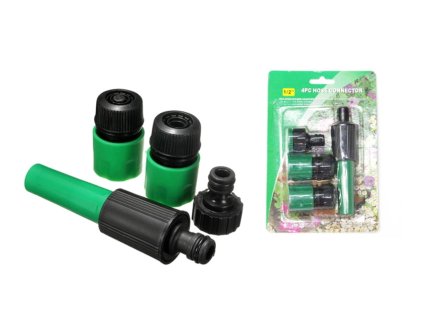 29194 sada spojek na zahradni hadici 4 ks na blistru 21x14 cm