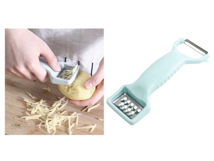 22060 skrabka kuchynska skrabka modra 18x7 5 cm