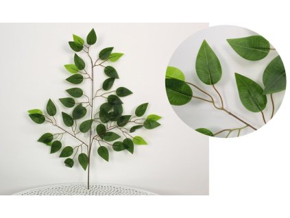 28486 umely trojramenny list 60 cm benjamin 1 ks