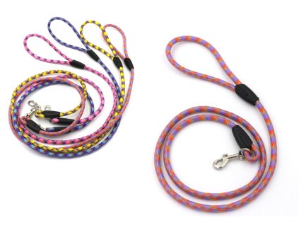 24145 voditko pro psy 1 2 m dlouhe 1 cm siroke mix colour