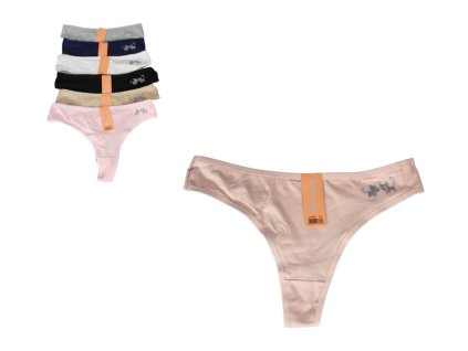 22021 damske kalhotky medoosi tanga se vzorem two cats c 3362 1 ks