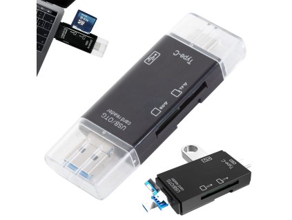 pol pl Czytnik kart sd microsd tf usb usb c micro usb otg 3260 1