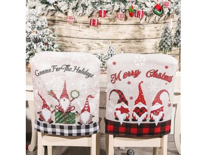 Vánoční potah na židli