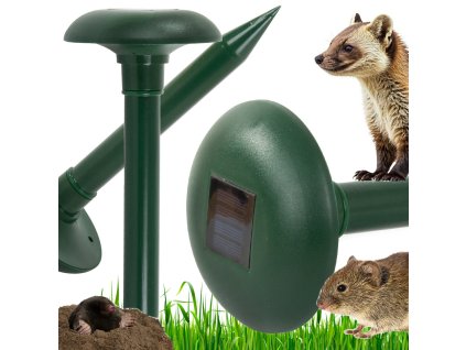 Silná solární disperze pro krety nornety maminky muns grosses 1000 m2 (Velikost univerzální)