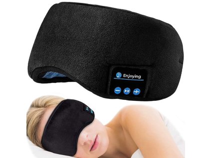 Páska přes oči na spaní maska se sluchátky bluetooth (Velikost univerzální)