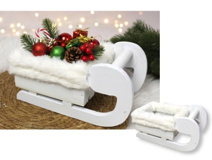 dekoracja swiateczna sanie d 113639