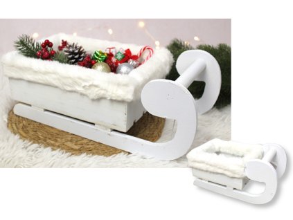 dekoracja swiateczna sanie d 113640