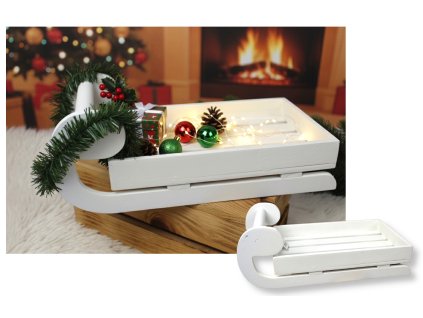 dekoracja swiateczna sanie d 113642