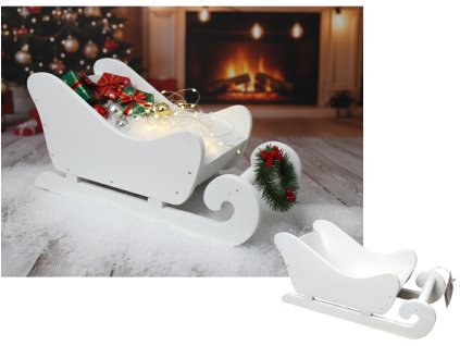 dekoracja swiateczna sanie d 113643