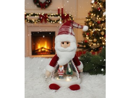 dekoracja mikolaj led siedza 113635