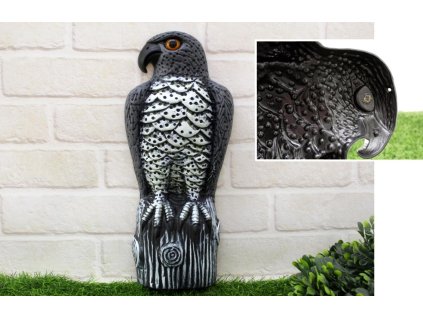 figura ogrodowa jastrzab szar 75771