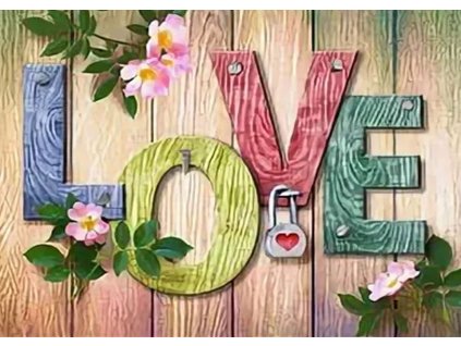 mozaika diamentowa love 30x40 86713