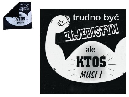 poszewka na poduszke trudno b 90956