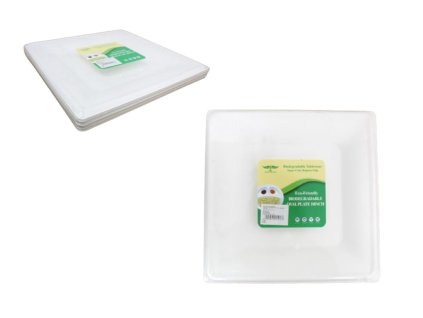 talerze kwadratowe jednorazow 93417