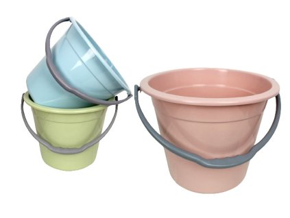 wiadro plastikowe 29x23x20 cm 96670