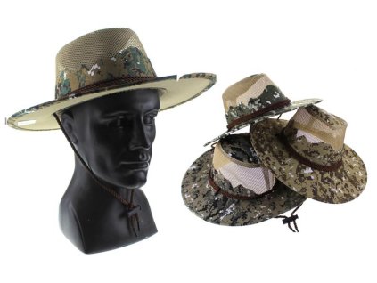 kapelusz meski moro z siatka 63529