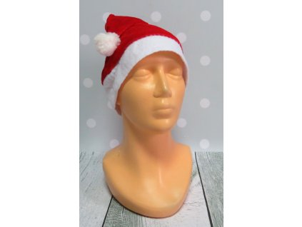 czapka mikolaja welurowa 40x2 30685