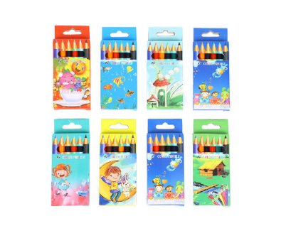 kredki olowkowe 6 kolorow tra 66109