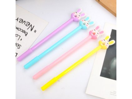 dlugopis zelowy czarny wklad 71336