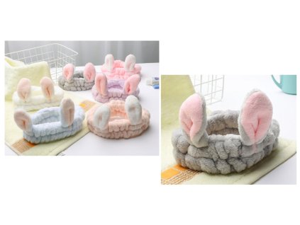 opaska pluszowa z uszami krol 71318