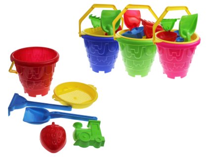 kpl do piasku dzieciecy zamek 74149