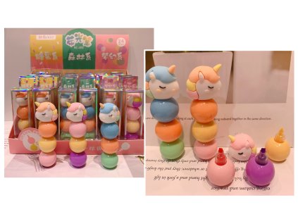 zakreslacze pastelowe 3 kol j 75588