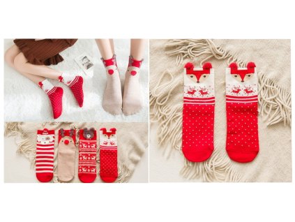 damskie skarpety swiateczne w 78370