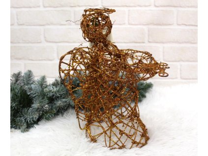 aniol z rattanu na stelazu z 80798