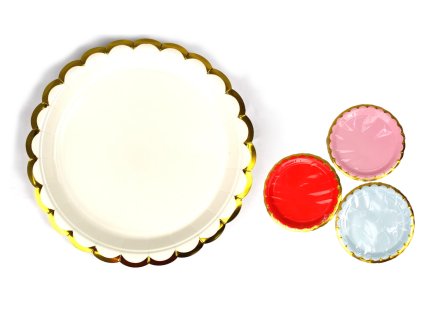 talerze papierowe jednorazowe 85858