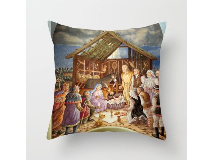 poszewka na poduszke swiatecz 89988