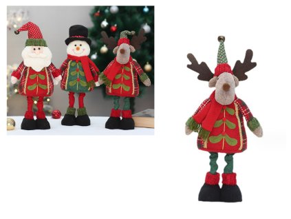 dekoracja swiateczna mikolaj 90232