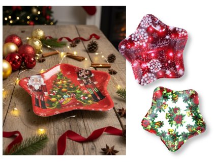 talerz podstawek swiateczny 113705