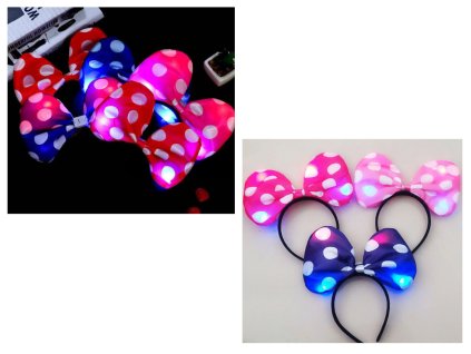 opaska na glowe kokarda swiec 91438