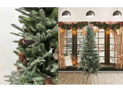 choinka sztuczna swierk srebr 91106