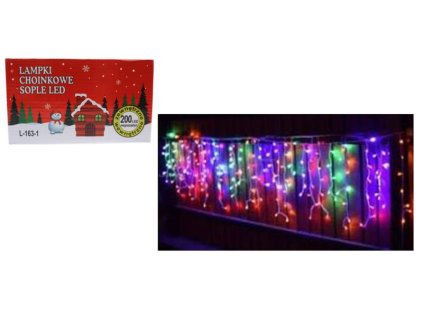 lampki choinkowe sople 200 le 91572