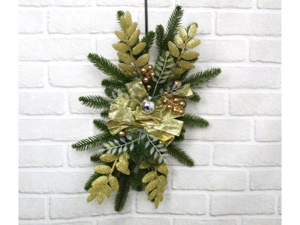 stroik swiateczny z kokarda 6 92344