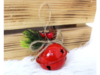 zawieszka na choinke dzwonek 92362