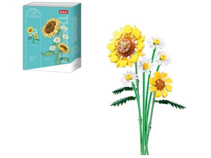 klocki sluban kwiaty sloneczn 93093