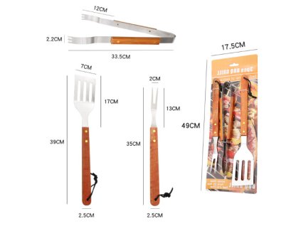 zestaw przyborow do grilla z 99006