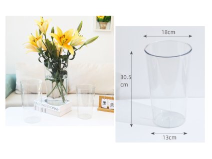 wazon plastikowy okragly 30 5 99637