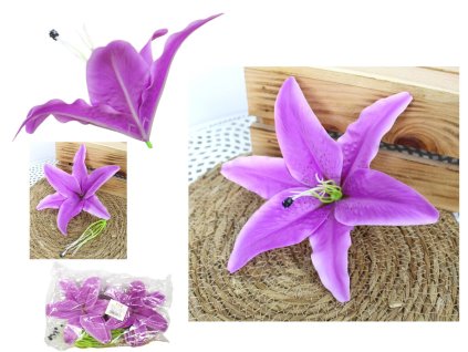 glowka kwiatowa lilia 22 cm 100601