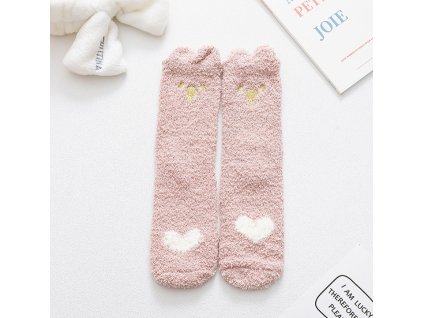 skarpety damskie serce grube 101805