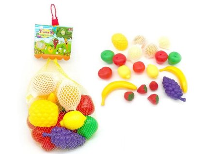 owoce plastikowe w siatce 40 102041