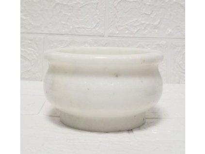 misa z marmuru 13x7 5 cm bia 103406