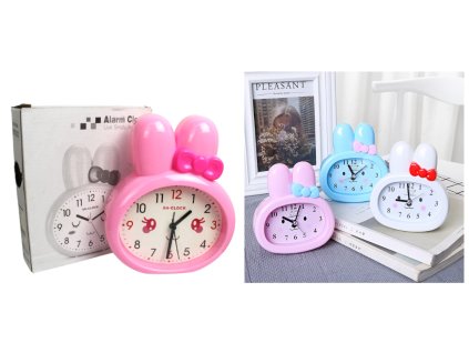 zegar budzik krolik 18x15x4 103102