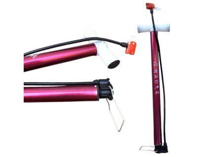 pompka do roweru metal plast 104005